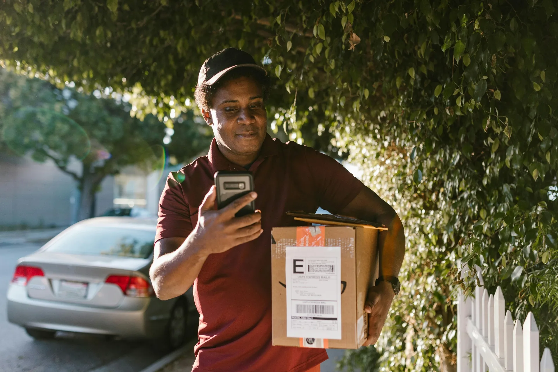 Delivery worker
